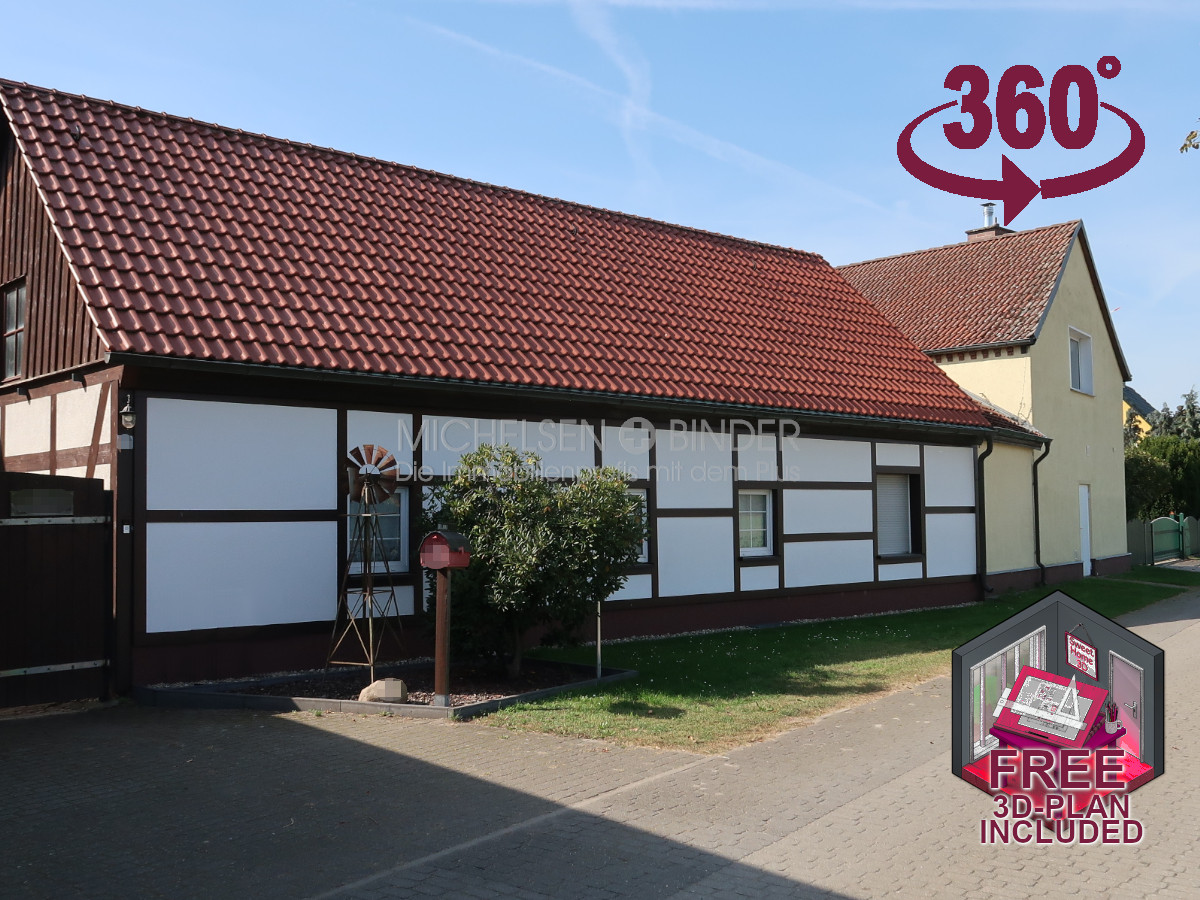 Hof Bauernhof mit Schwimmteich und Ferienwohnung in Baruth Gro� Ziescht kaufen