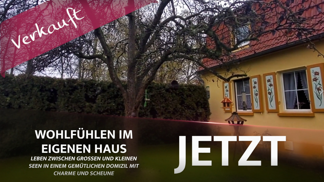Gem�tliches Domizil mit Garten + Nebengelass auf 1300 m� in Lehnin