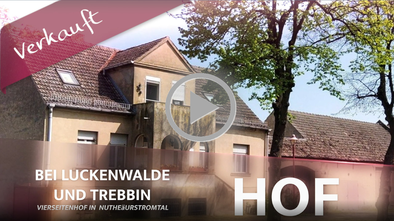 Vierseitenhof mit Haus, Remisen, Scheune und Garten in M�rtensm�hle