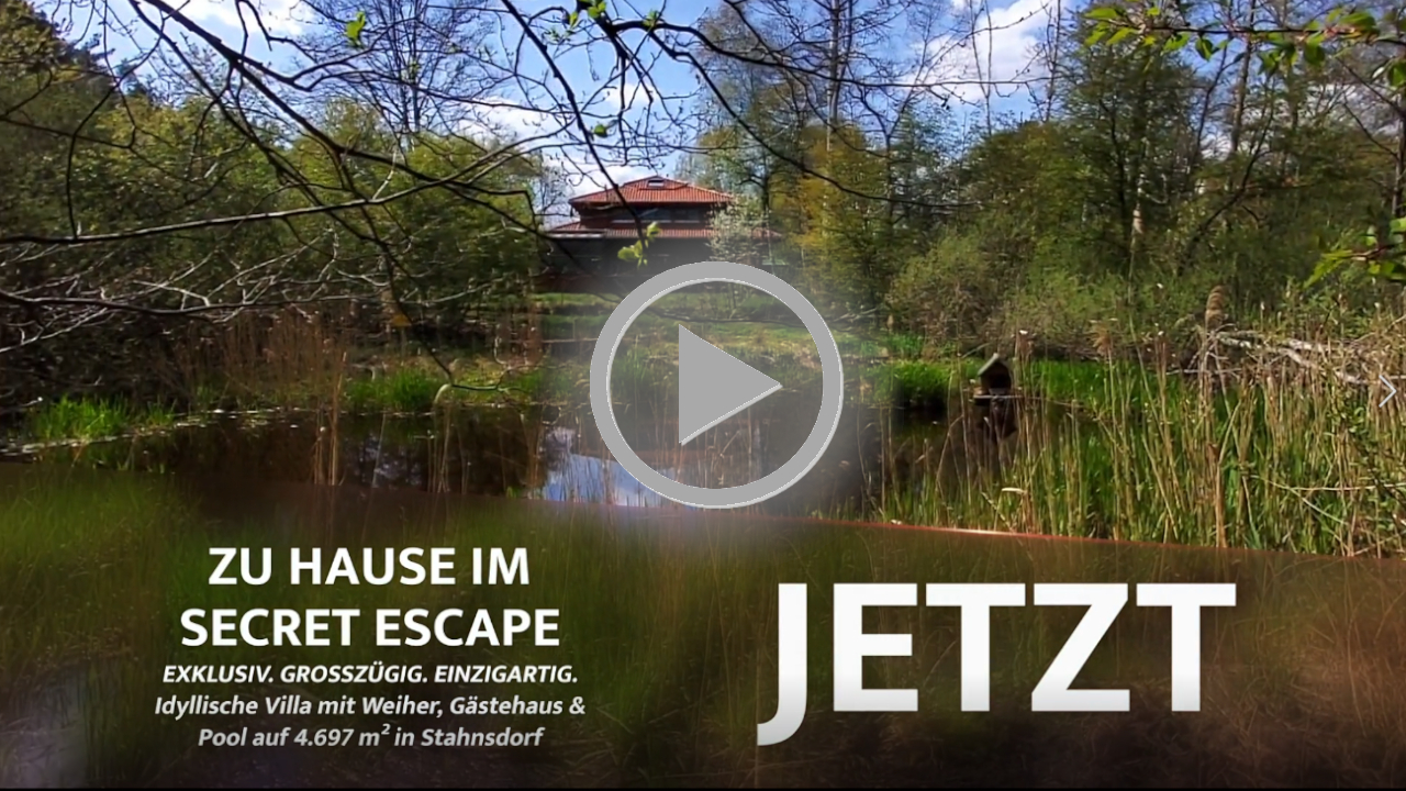 Villa mit Weiher, G�stehaus, Pool auf 4.697m� in Stahnsdorf