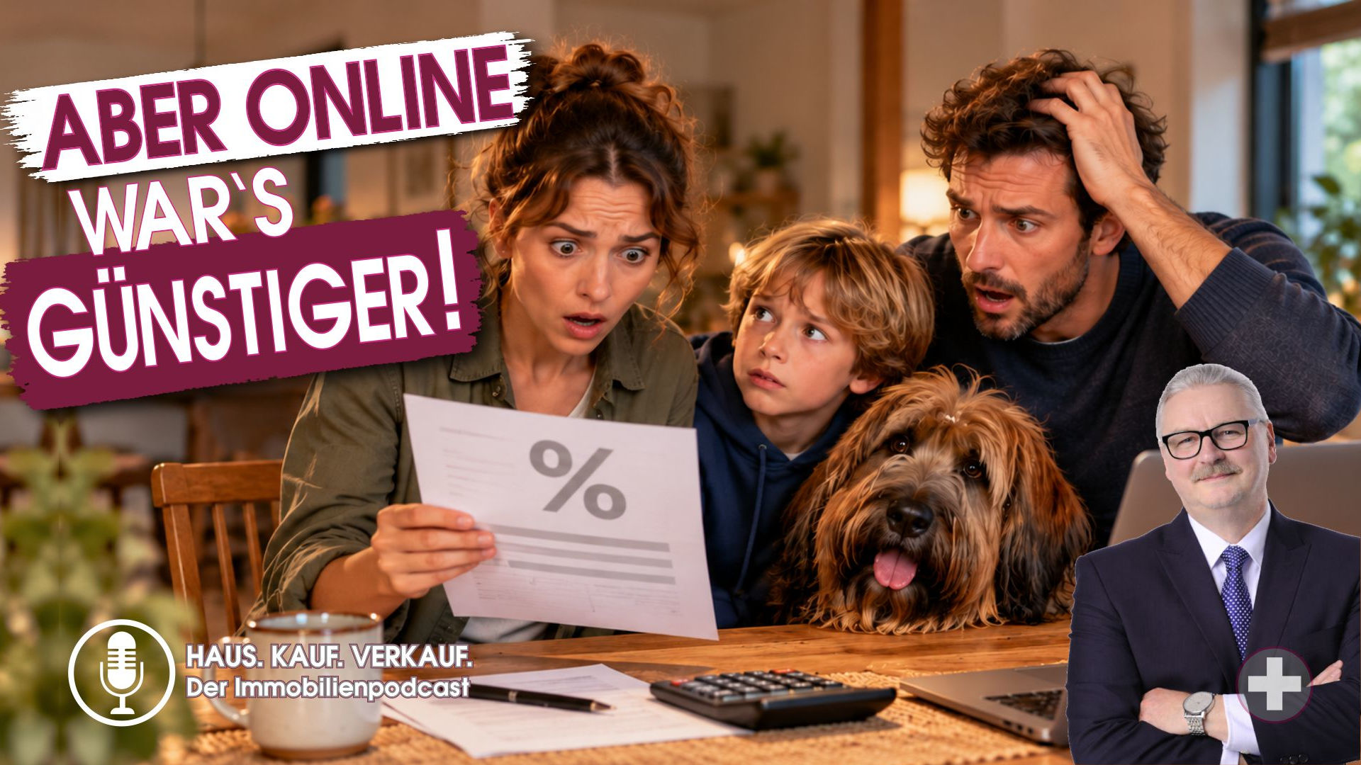Onlinezins und Bankangebot passen nicht zusammen? HKV #39 erklärt Haushaltsrechnung, Beleihungswert, Tilgung und Finanzierung in der Praxis.